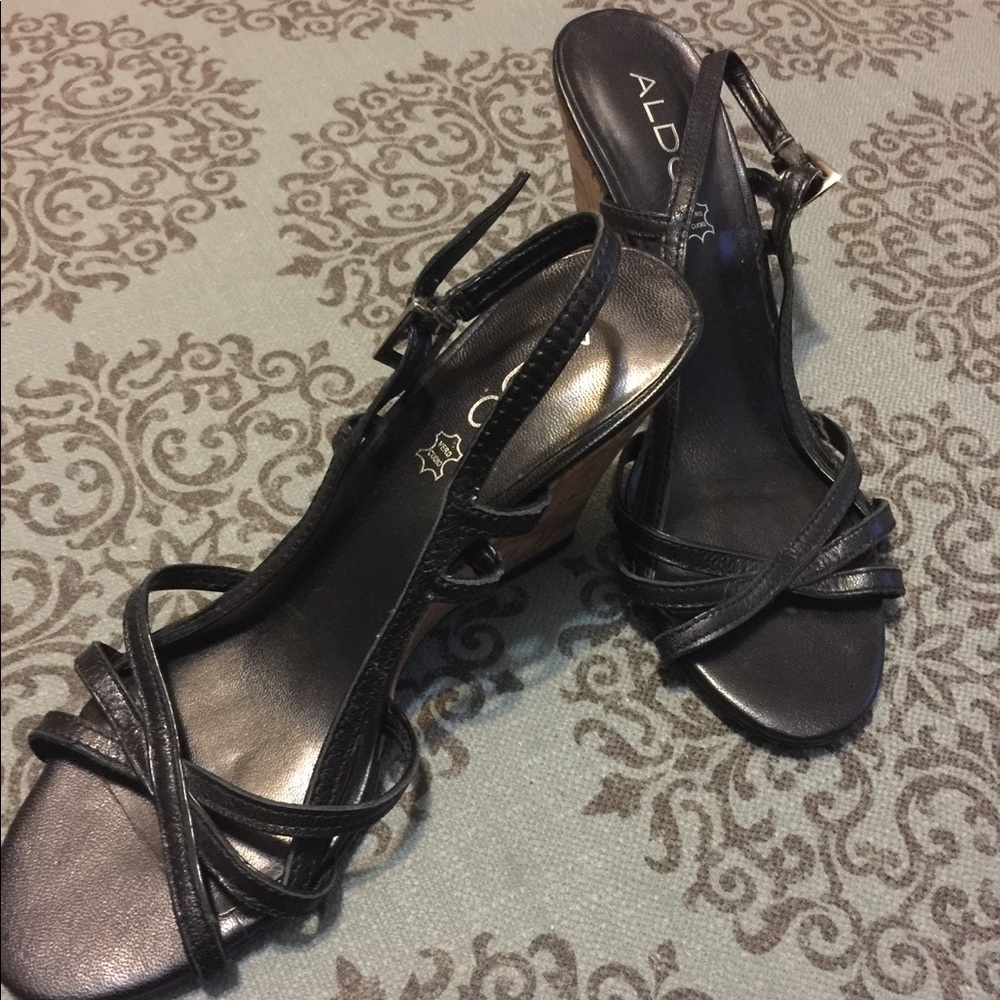 Aldo wedge sandals